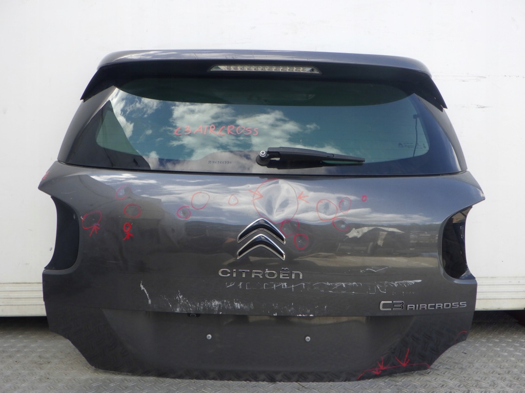 фото №2, Citroen c3 aircross крышка багажника задняя задняя