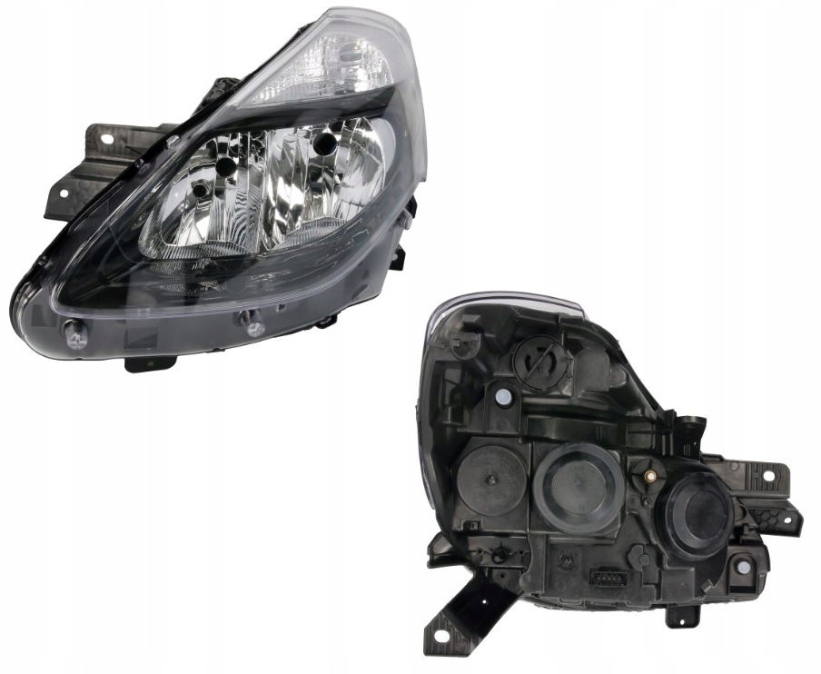 фото №1, Фара лампа левый renault clio iii 09- tyc