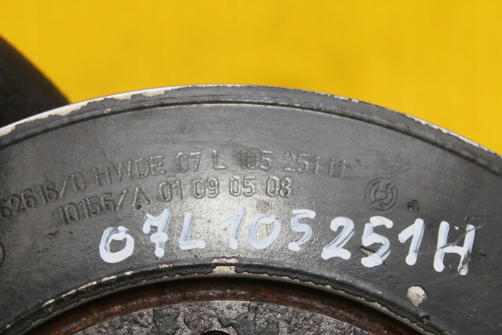 фото №6, Шків колінчастого вала s6 c6 5.2 fsi bxa 07l105251h