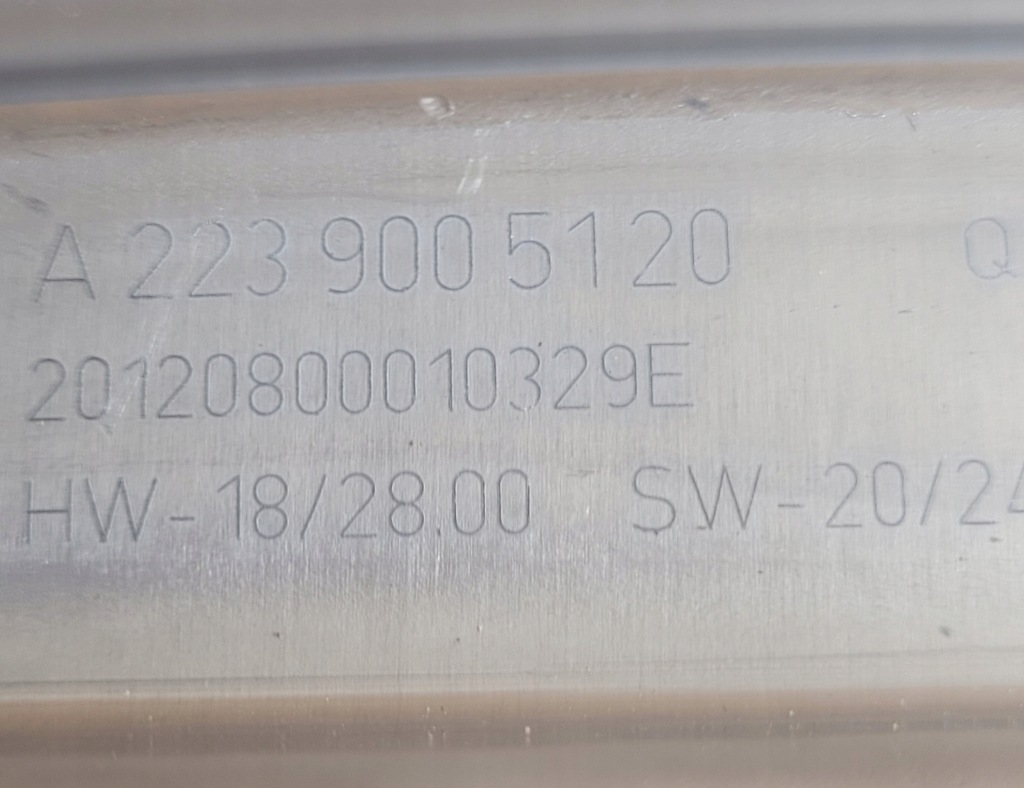 фото №6, Mercedes модуль перетворювач led a2239005120