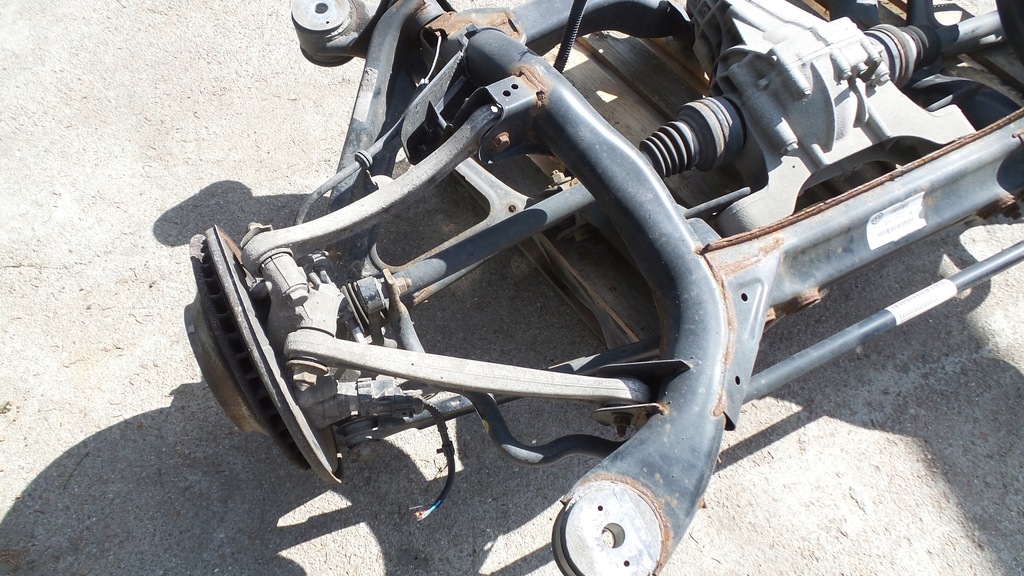 фото №8, Підвіска задні задня touareg ii 2014 7p0500041 міст диференціал поворотний кулак гальмівні диски