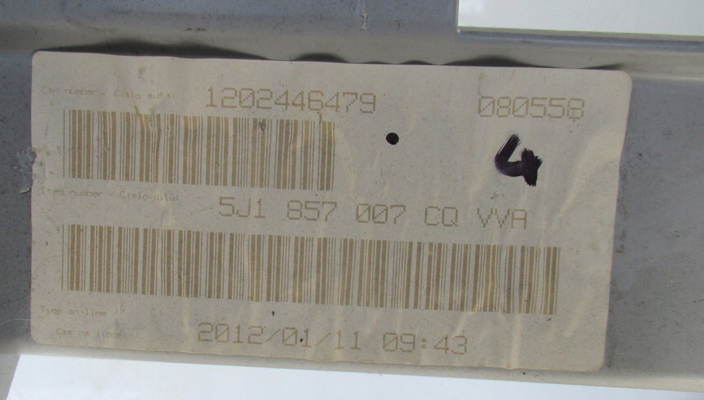 фото №5, Roomster приборная панель консоль приборная панель ремни модуль подушка безопасности