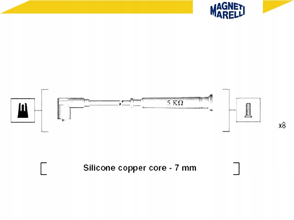 фото №2, Дроти запалювання [magneti marelli]