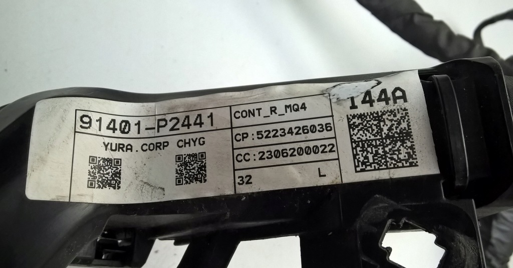 фото №9, Kia sorento 4 iv 2020-2025 электропроводка жгут двигателя 2.2crdi оригинальный номер 91401-p2441