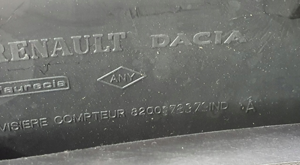 фото №4, Рамка захист спідометра dacia logan mcv i 8200378379