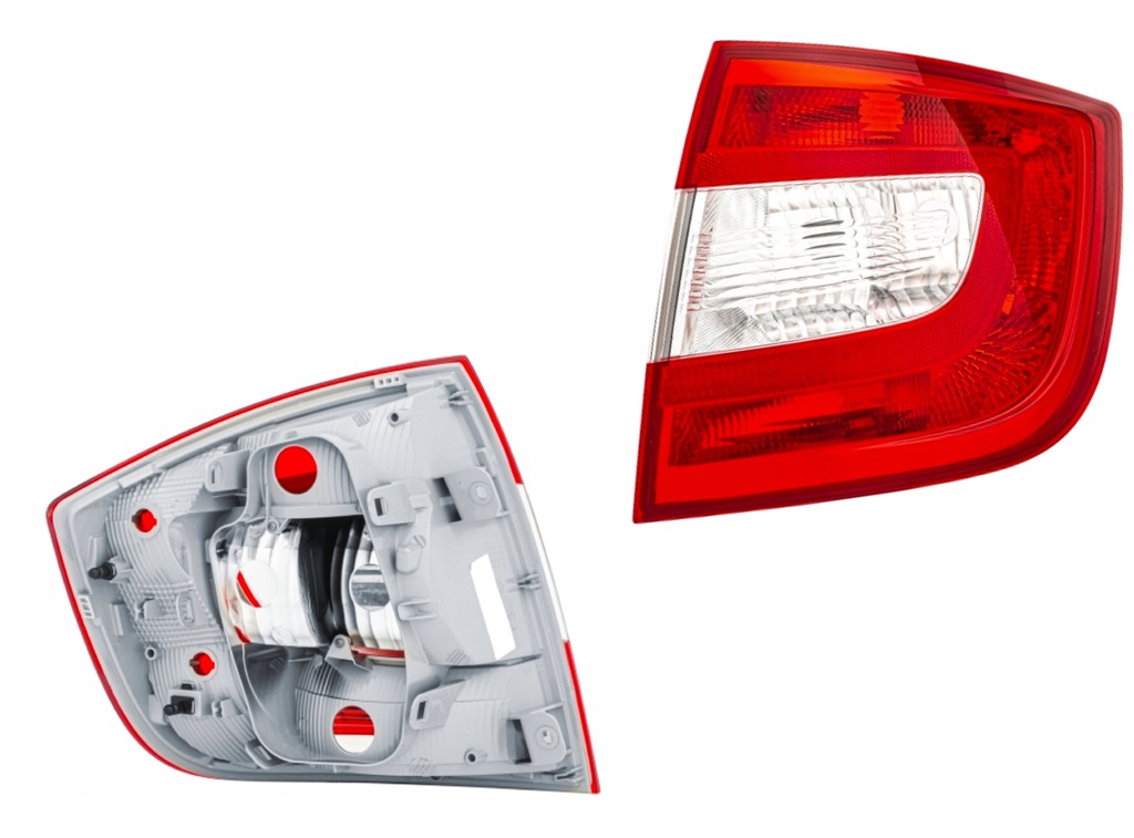фото №11, 2x лампа задня стоп ліва права kpl skoda rapid 2012-2019