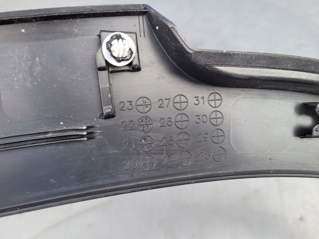 фото №10, Toyota corolla cross 2021- 22- молдинг na крыло левый задний задняя