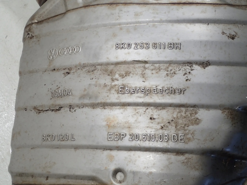 фото №11, ^^ audi a5 8t tdi гаситель средний конечный выхлоп 8k0253611bh 8t0253078dj