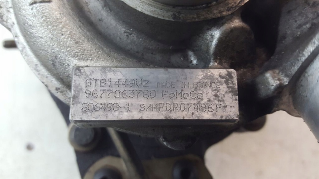 фото №5, Турбонагнетатель ford s-max 2,0 tdci lift