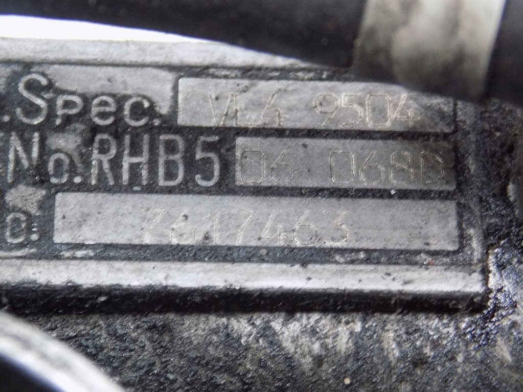 фото №9, Alfa romeo 155 2.0 td 90km 96r турбонагнітач ihi