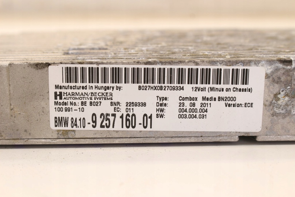 фото №4, Модуль bluetooth 9257160 mini countryman r60