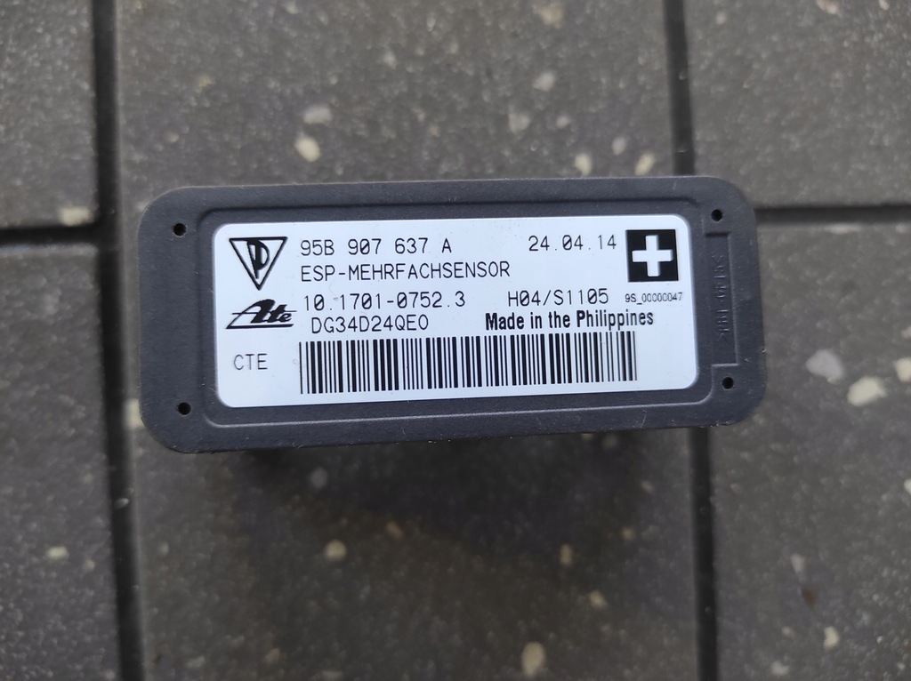 фото №1, Модуль блок керування esp porsche macan 95b907637a