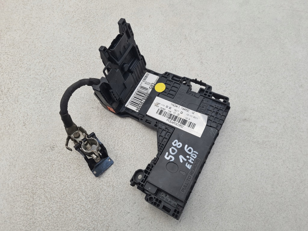 фото №9, Peugeot 5008 i модуль напруги акумулятор 9665878080