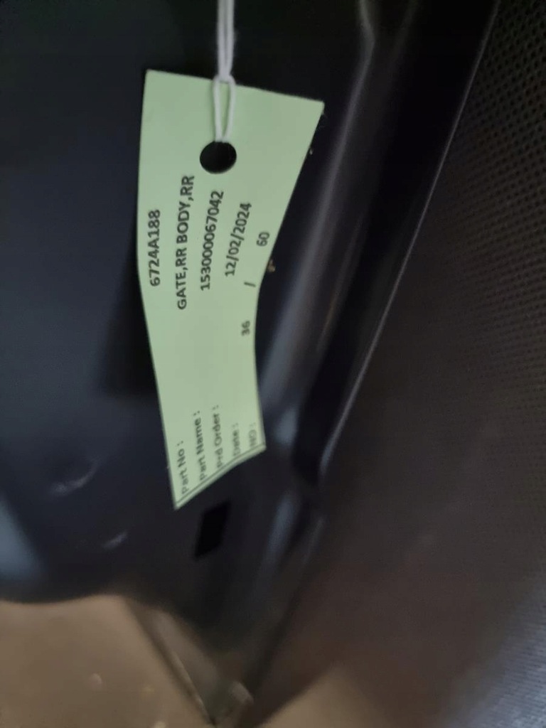 фото №11, Mitsubishi l200 15- крышка багажника борт oryg