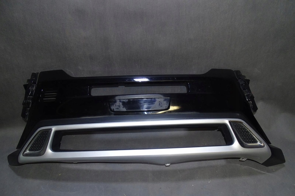 фото №1, Mitsubishi outlander iii lift спойлер накладка перед