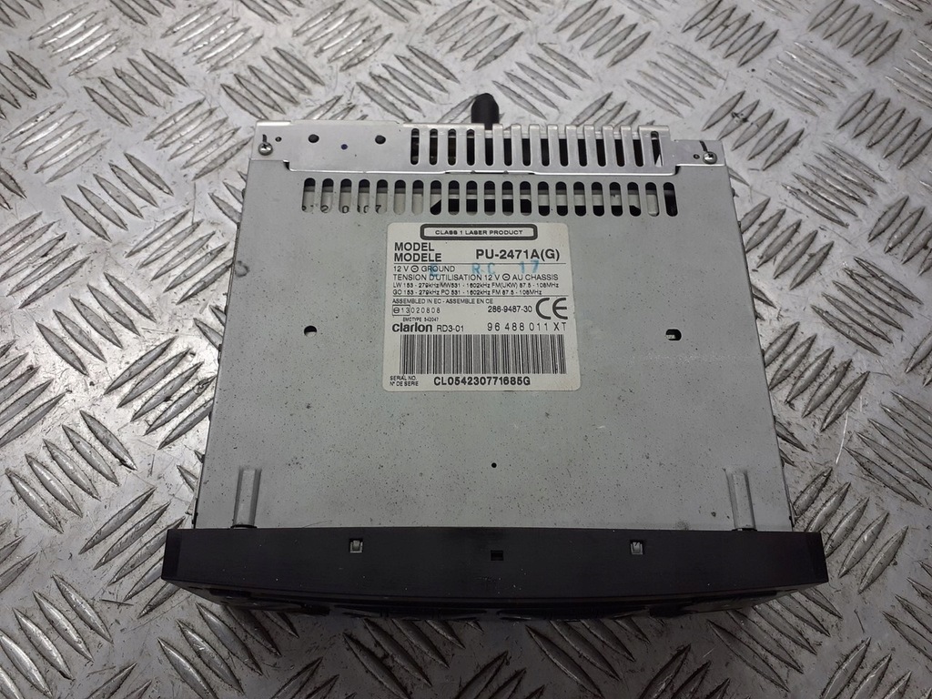 фото №3, Радио заводской cd citroen c3 96488011xt