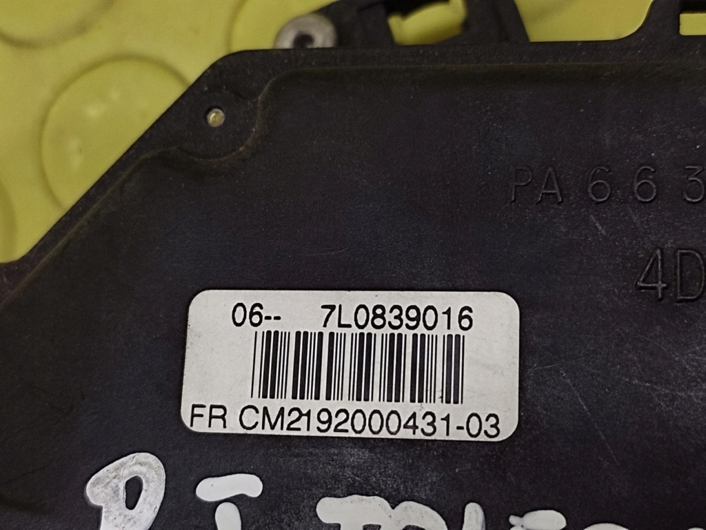 фото №6, Seat toledo iii замок дверь правый задняя 7l0839016