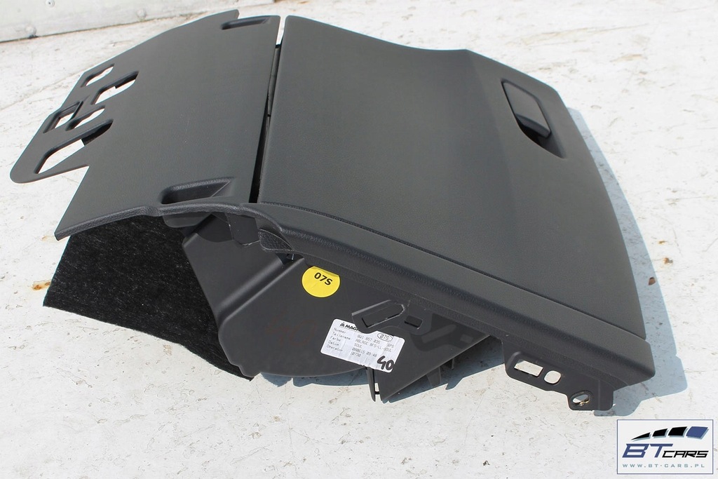 фото №15, Audi a4 a5 бардачок консолі правий 8w1857035 8w1857035b пасажира 6ps - чорний