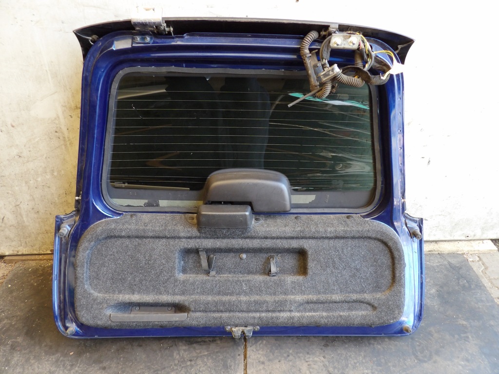 фото №7, Peugeot 206 sw крышка багажника задняя lak. ege