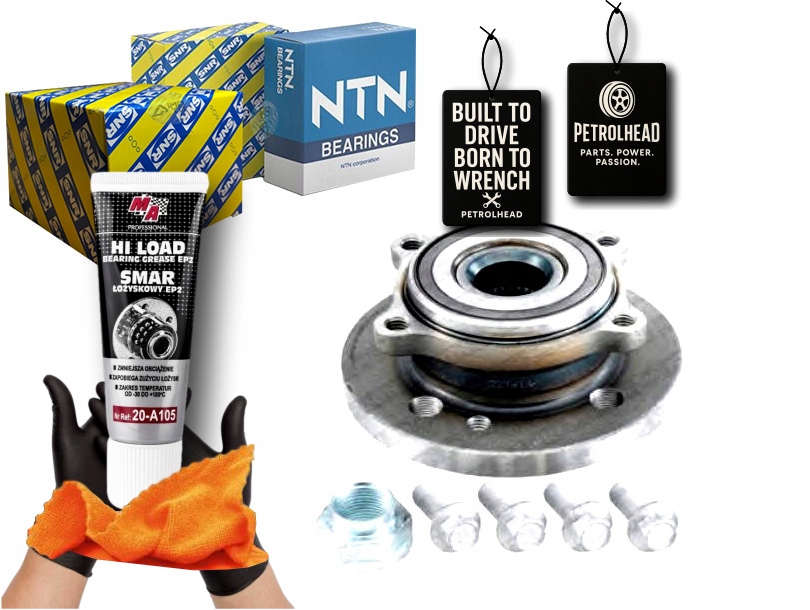 фото №1, Набір підшипник колеса з ступиця mini r50 r53 r52 #petrolhead pro+ kit7