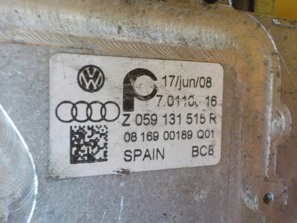 фото №5, Audi a5 a4 b8 2.7 tdi 10r 190km cgk радиатор выхлопных газов egr 059131515r