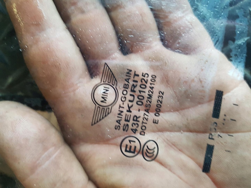 фото №3, Скло двері правий перед mini cooper s r55