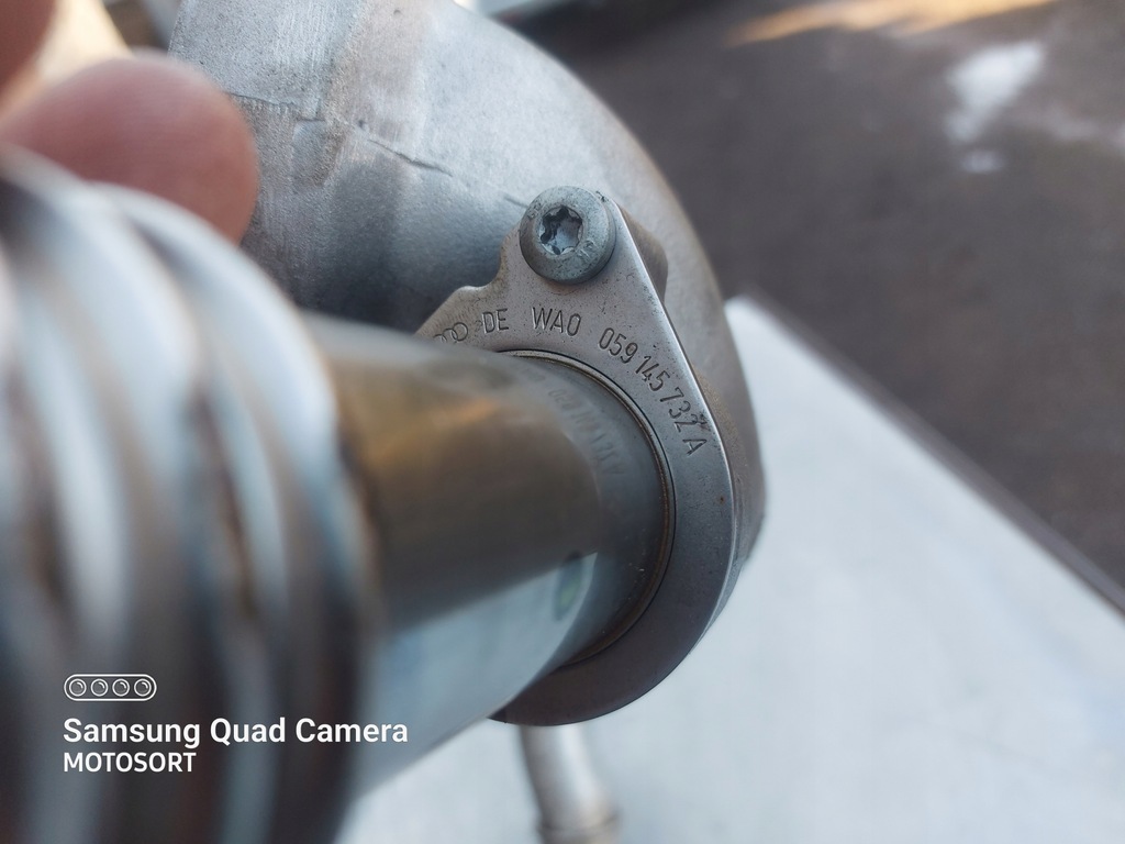 фото №3, A6 a7 труба шланг турбины cgq 313 biturbo труба