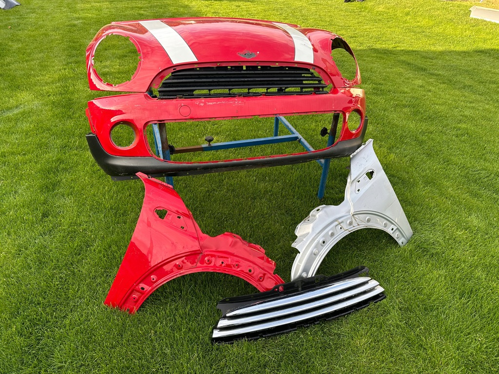 фото №1, Mini cooper one r55 r56 lift 2010- бампер перед оригінал 7250772