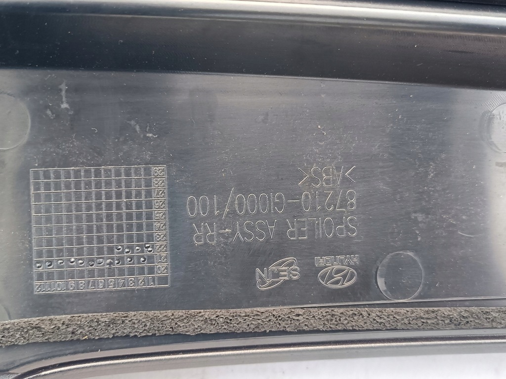 фото №15, Hyundai ioniq 5 v спойлер спойлер крышки крышка багажника задний 87210-gi000 задний