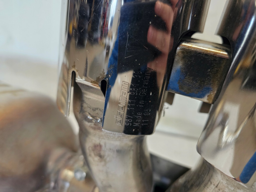 Porsche cayman r 3.4 987c гасник вихлоп кінцевий 98711314150 98711314250 Київ