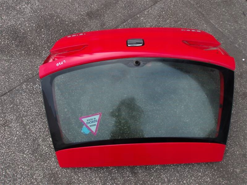 фото №10, Крышка багажника задняя seat ibiza iii lp3g
