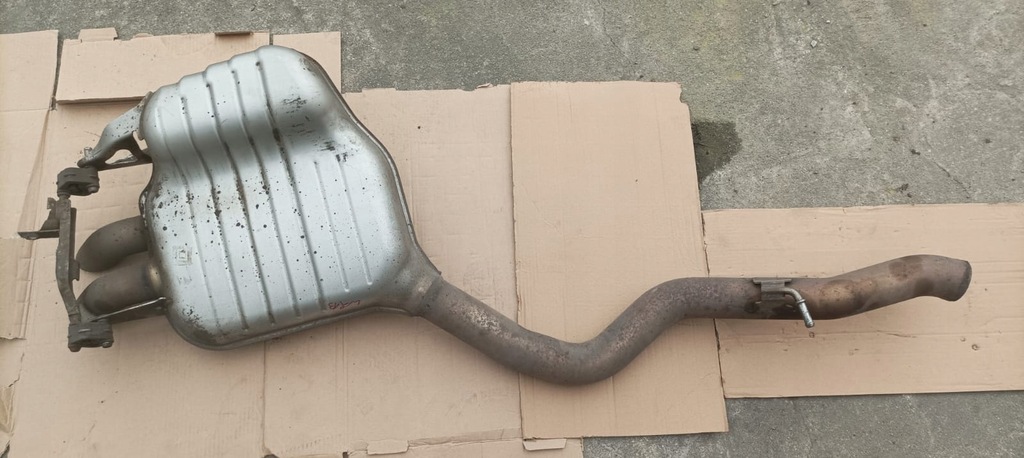 фото №1, Mercedes w213 e-klasa гасник вихлоп кінцевий