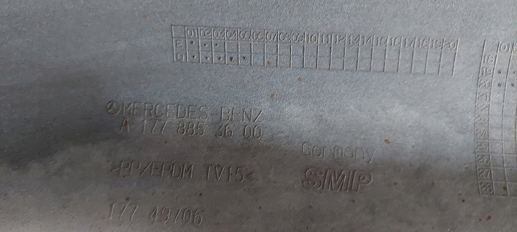 фото №14, Mercedes w177 бампер перед решітка радіатора решітка радіатора ґрати абсорбер датчики