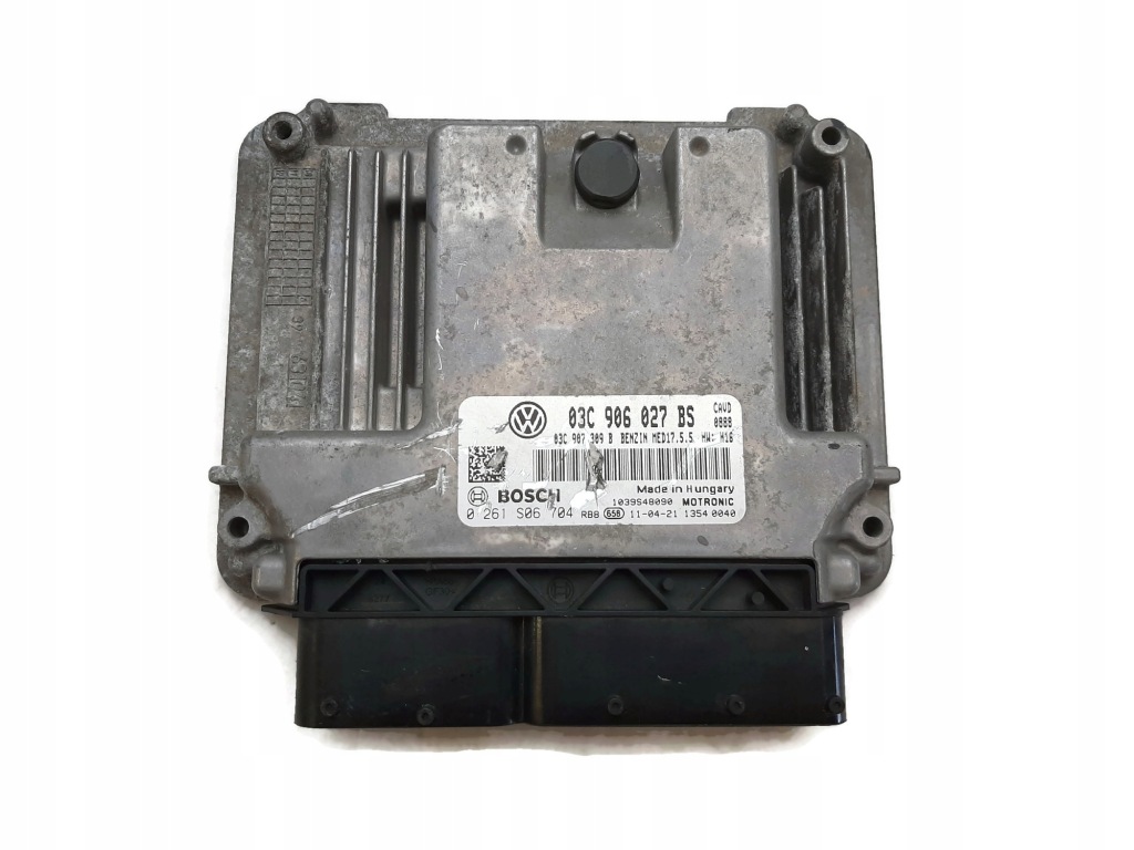 фото №1, Vw блок управления двигателя 03c906027bs