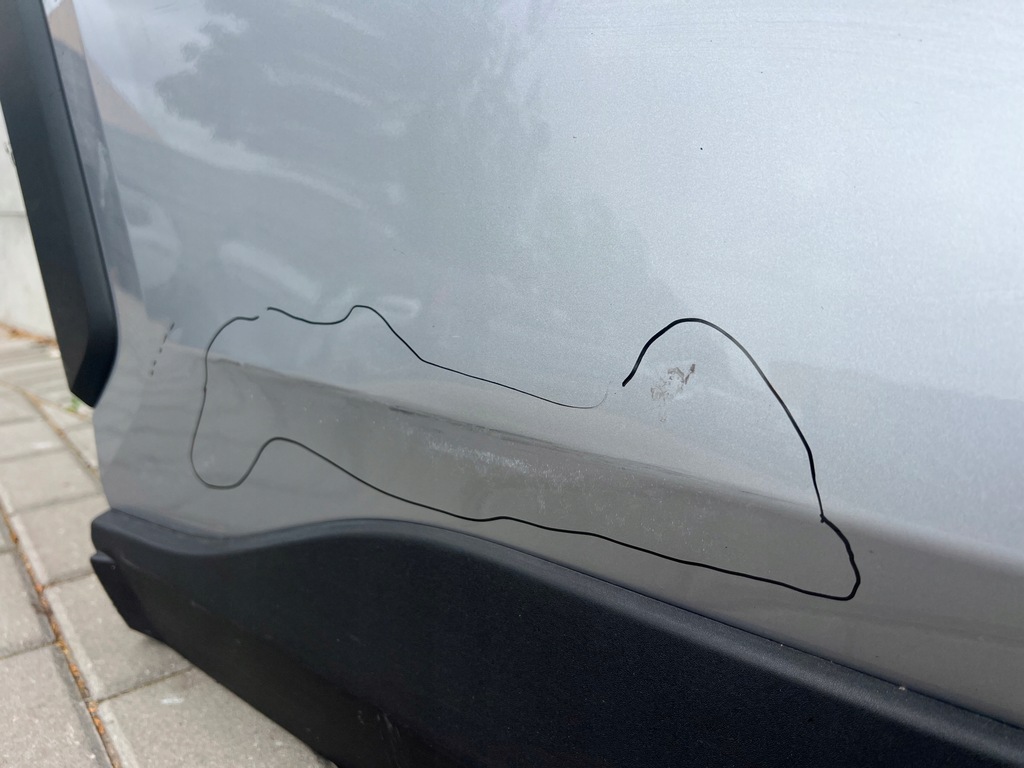 фото №7, Двері toyota rav4 rav-4 v od 2018 задня правий задні праве