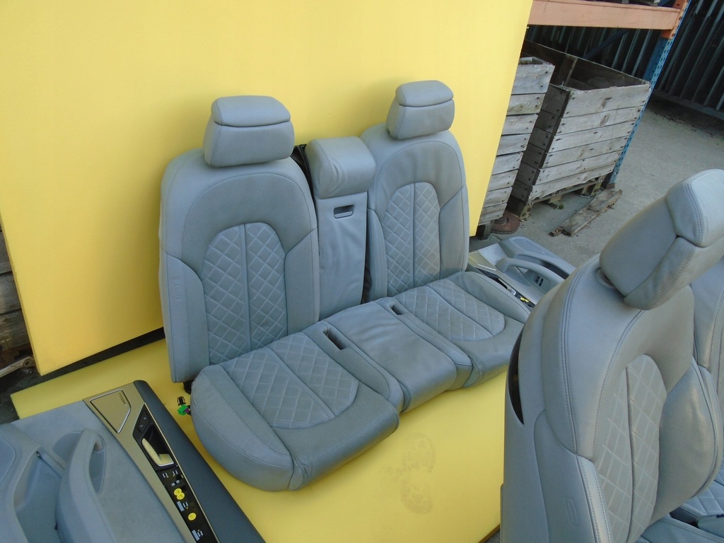 фото №9, Audi a8 d4 сиденья обшивки кожа массаж подогрев вентиляция