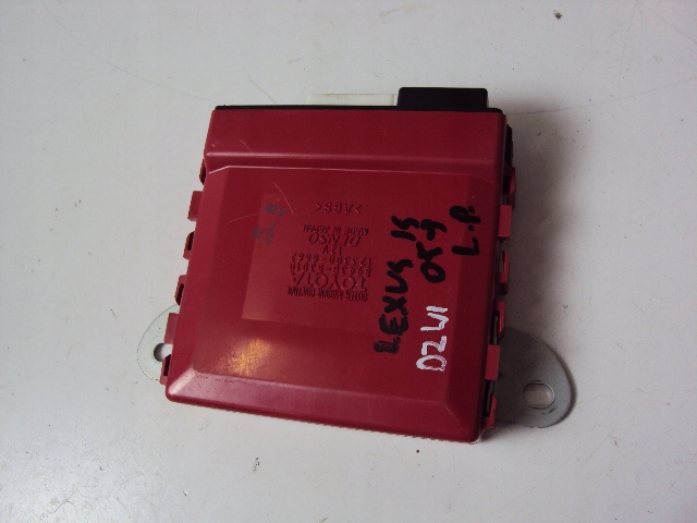 фото №1, Модуль блок керування двері лівий перед lexus is ii 05-13