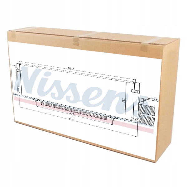 фото №1, Радиатор кондиционера do subaru legacy iv 2.0 2.5