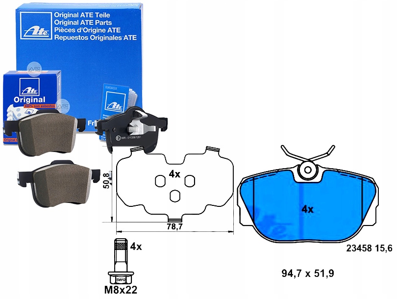 фото №1, Тормозные колодки тормозные land rover discovery ii range rov