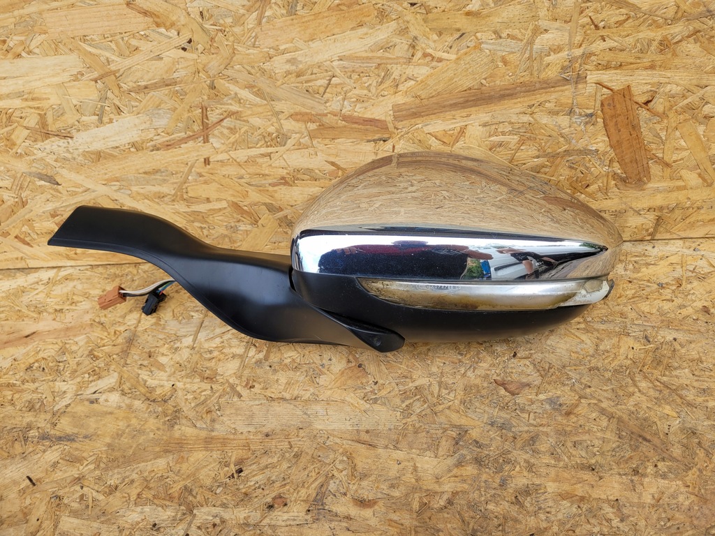 фото №5, Зеркало наружное левая peugeot 208 2008 i 7pin хром