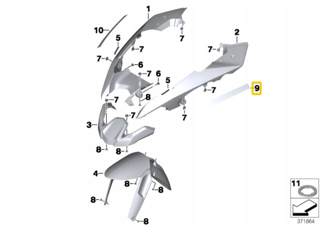 Купити Schriftzug лівий bmw r 1200 gs adv r 1250 gs adv 51148544497