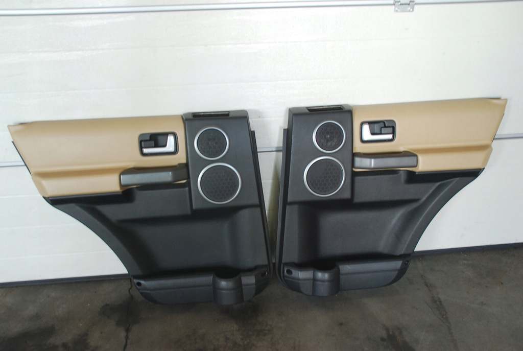 фото №2, Обивка дверь динамик l / p задняя discovery iii