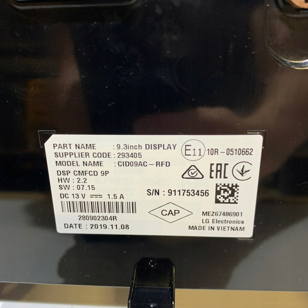 фото №7, Renault talisman megane iv lift 2020 экран радио навигация 280902304r