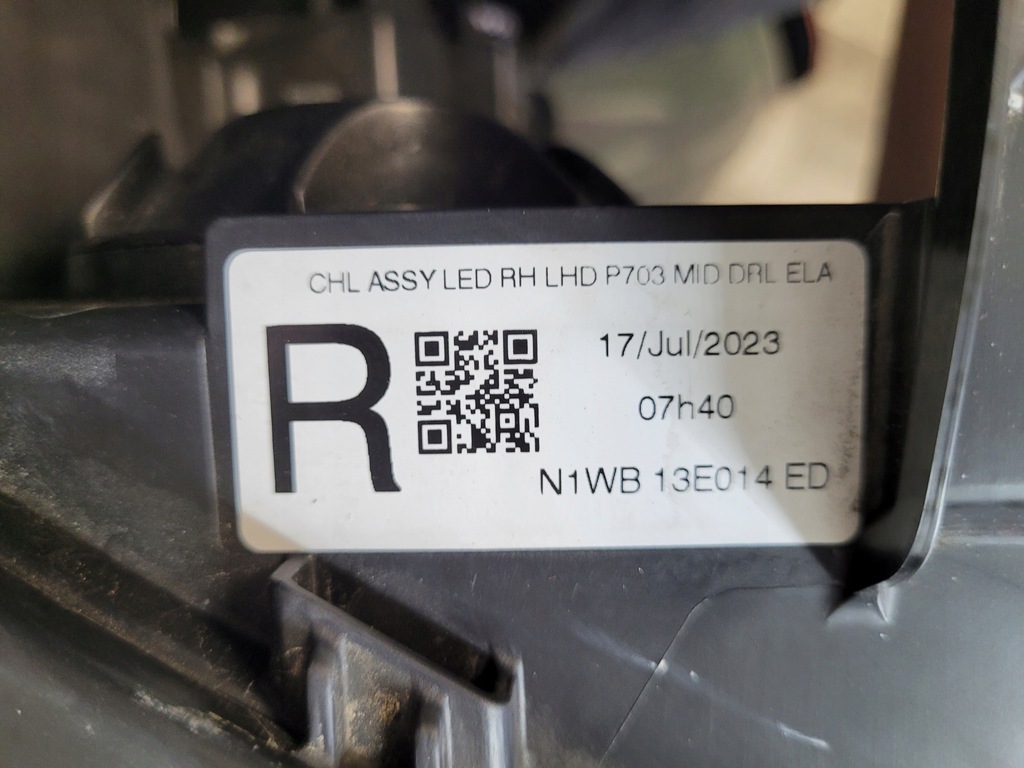 фото №8, Лампа правая передняя правый перед ford ranger raptor vi 6 n1wb13e014ed