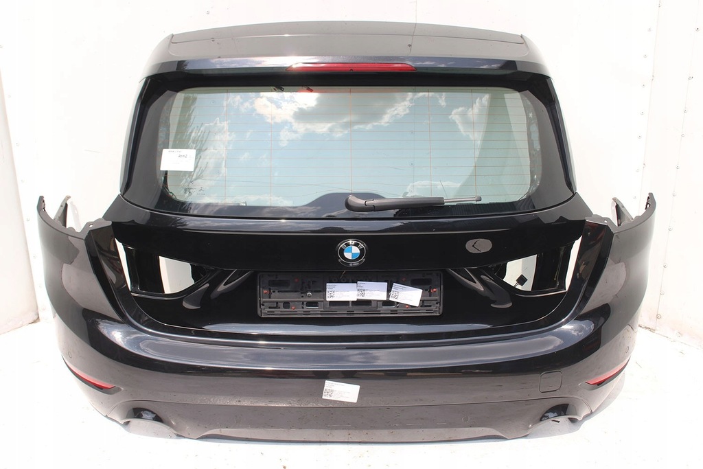 фото №7, Bmw 2 f46 lci задняя крышка багажника багажника бампер задний alpinweiss цвет + лампы t