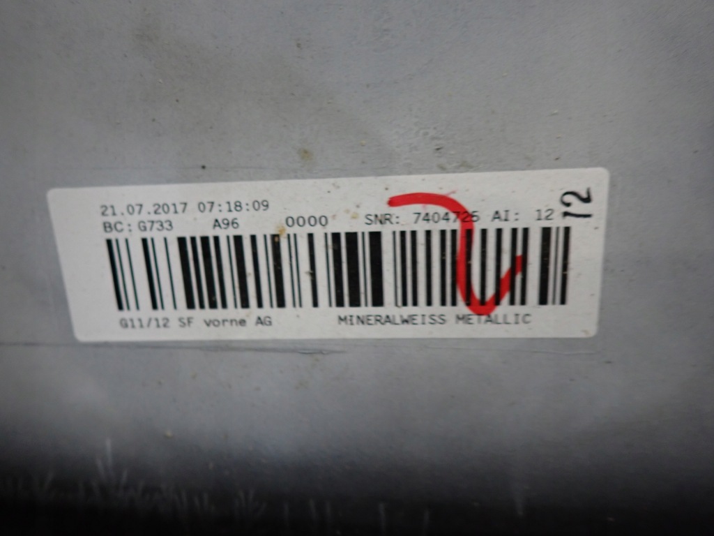 фото №8, Bmw 7 g11 g12 15-22 бампер перед передний pdc