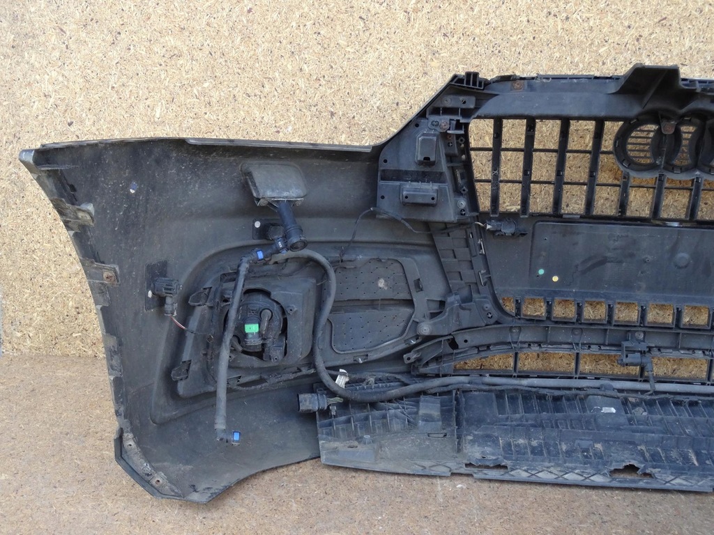 фото №12, Audi q3 8u 11-14 бампер перед передній kompletny pod ксенон pdc s-line lz9y