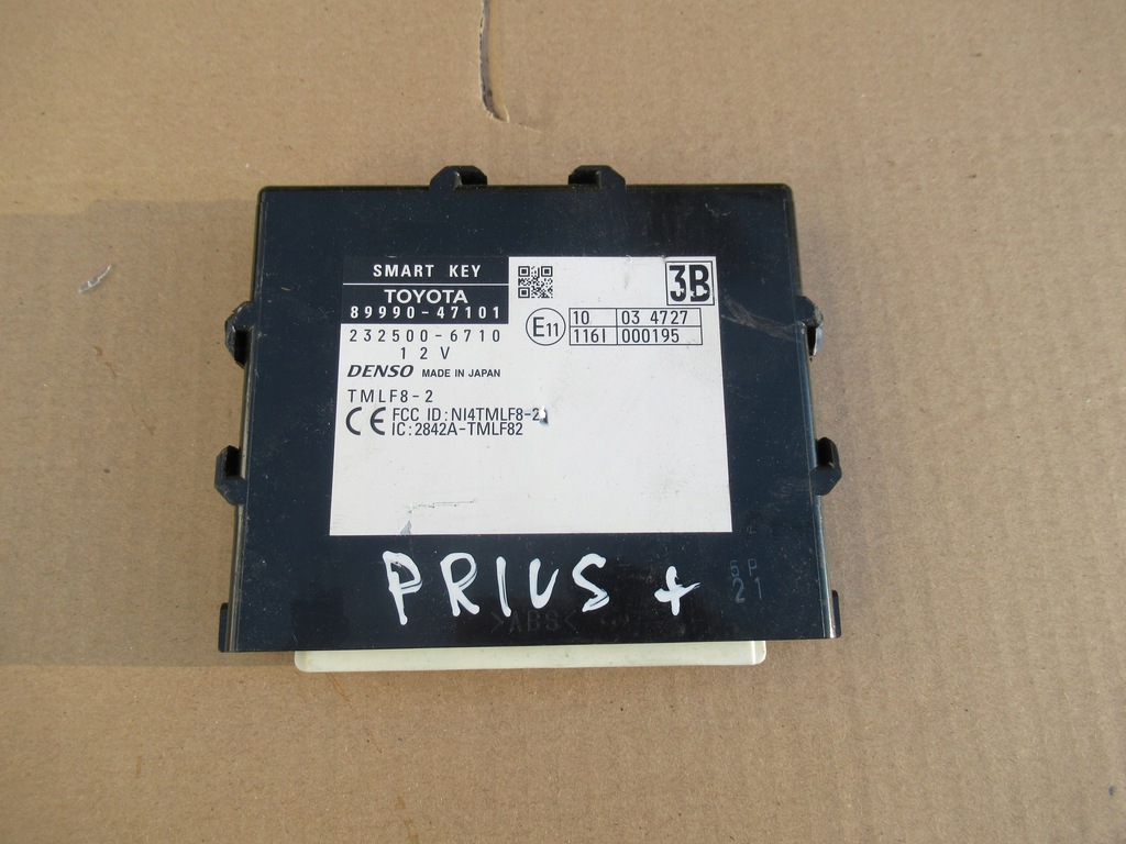 фото №1, Toyota prius+ prius plus блок управления модуль smart key 89990-47101