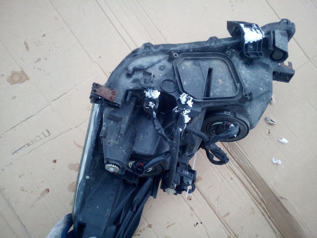 фото №6, Toyota verso 09-12 лампа правая перед повреждённая europa