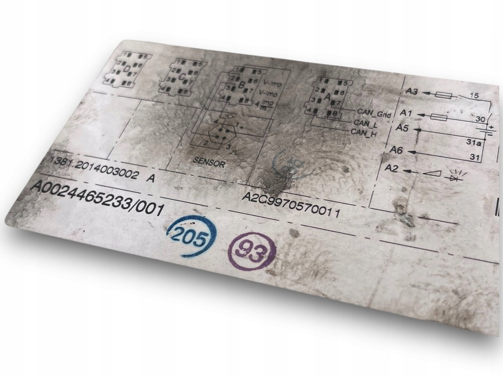 фото №3, Mercedes actros mp4 тахограф 0024465233 $j